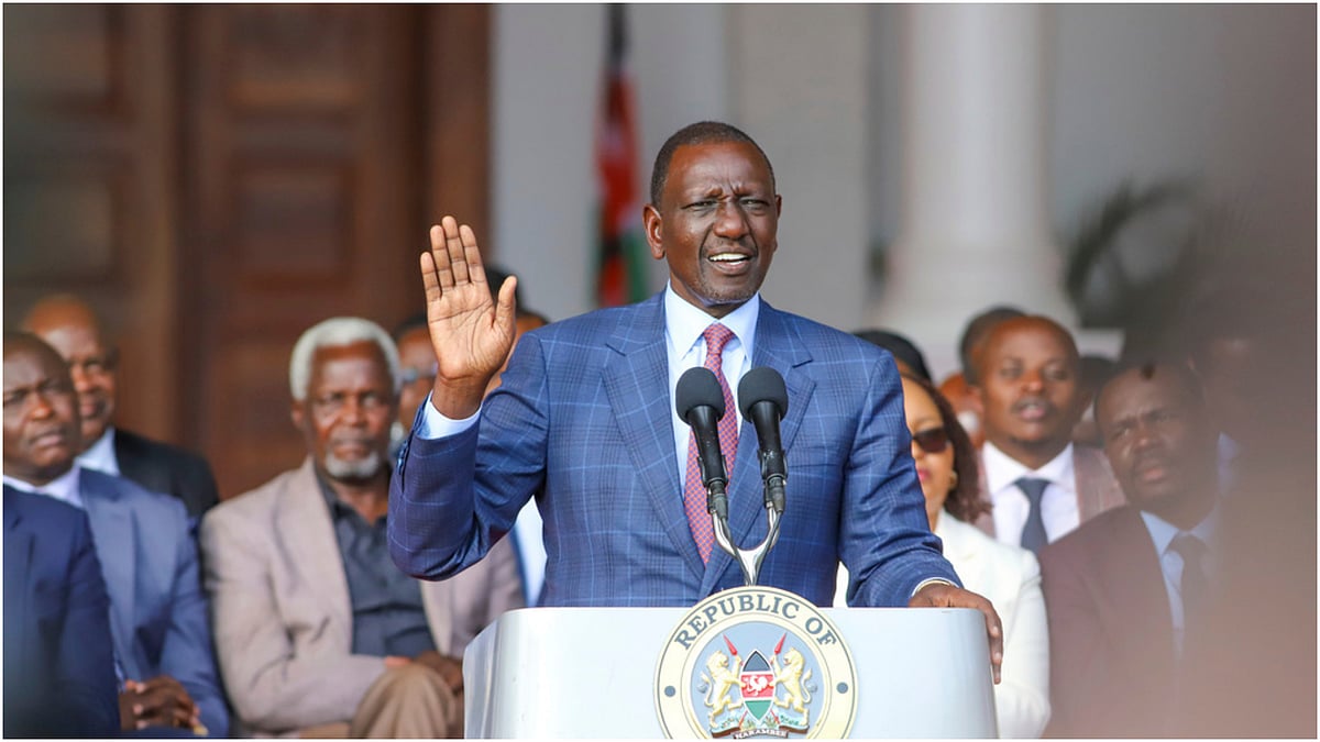 | Photo: AP : Kenya President Ruto Fires 21 Cabinet Ministers Weeks After Deadly Protest Over Finance Bill
